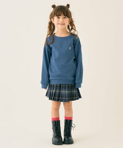 minimal / ミニマル スウェット | クマ刺しゅう 裏毛トレーナー | 詳細20