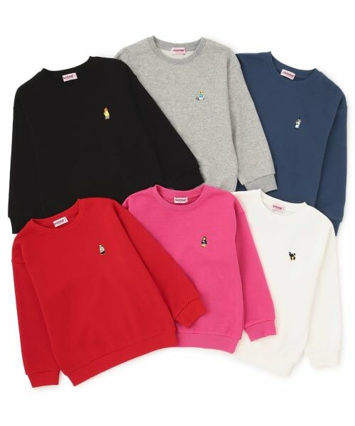 minimal / ミニマル スウェット | クマ刺しゅう 裏毛トレーナー | 詳細7