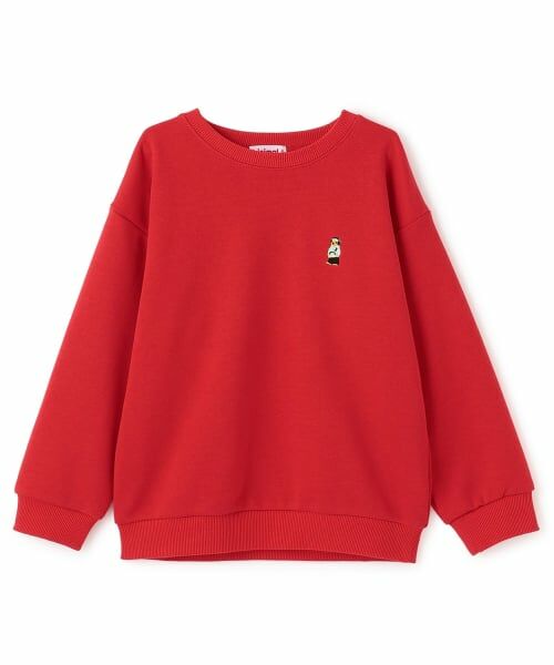 minimal / ミニマル スウェット | クマ刺しゅう 裏毛トレーナー | 詳細8