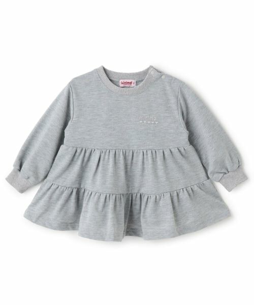 minimal / ミニマル その他トップス | ミニ裏毛ティアードチュニック | 詳細13