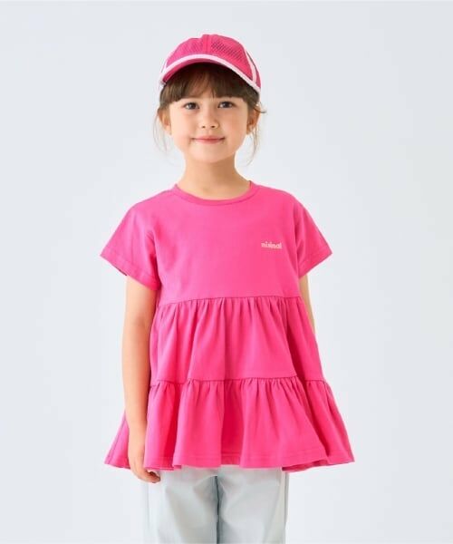 minimal / ミニマル その他トップス | ティアードチュニック（ストライプ）