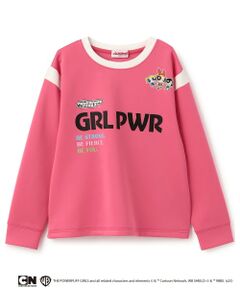 minimal / ミニマル Tシャツ | 【防汚加工】【パワーパフ ガールズ】ポンチロゴクルー