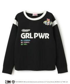 minimal / ミニマル Tシャツ | 【防汚加工】【パワーパフ ガールズ】ポンチロゴクルー