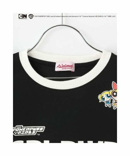 minimal / ミニマル Tシャツ | 【防汚加工】【パワーパフ ガールズ】ポンチロゴクルー | 詳細2