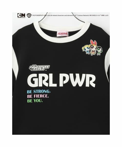 minimal / ミニマル Tシャツ | 【防汚加工】【パワーパフ ガールズ】ポンチロゴクルー | 詳細4