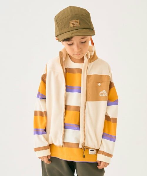 minimal / ミニマル ダウンジャケット・ベスト | フリースベスト（オフ ホワイト）