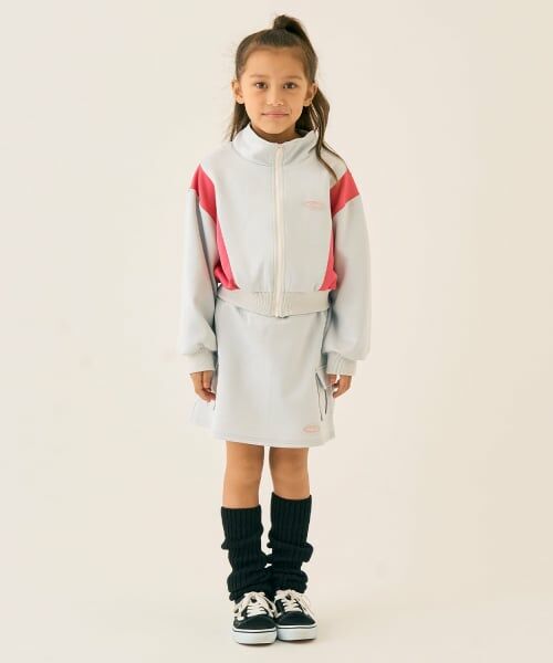 minimal / ミニマル ブルゾン | フルジップ＋スカートset（グレー）