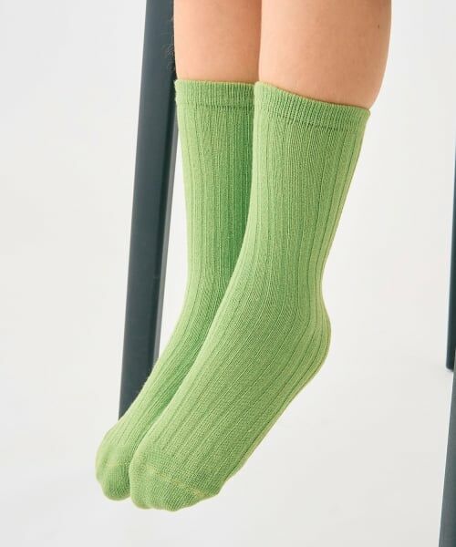 minimal / ミニマル ソックス | サイズフリーカラーアソートソックス（カーキ）