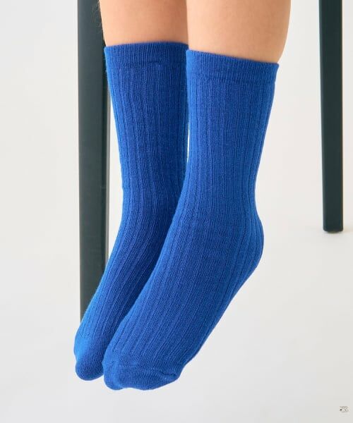 minimal / ミニマル ソックス | サイズフリーカラーアソートソックス（ブルー）