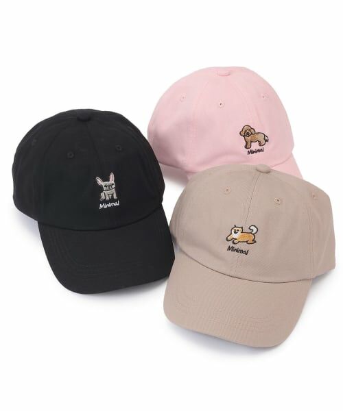 minimal / ミニマル キャップ | 【ベンレノヴィッツ】アソートDOG刺繍cap | 詳細9