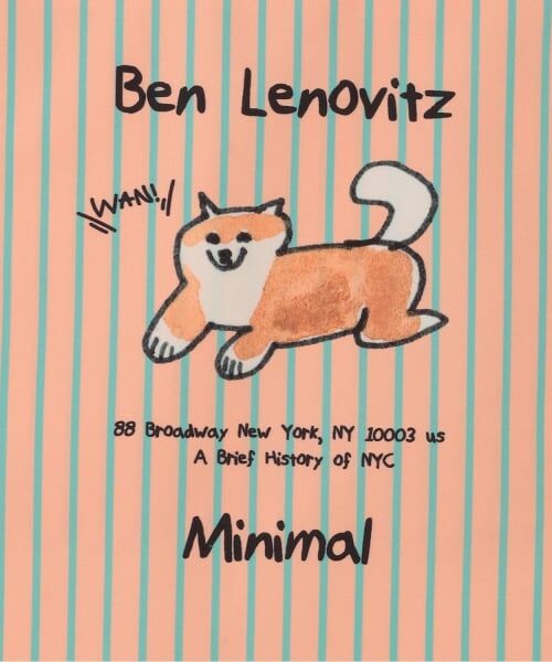 minimal / ミニマル トートバッグ | 【ベンレノヴィッツ】アソートDOGトートバッグ | 詳細5