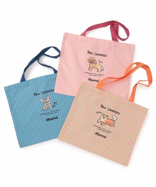 minimal / ミニマル トートバッグ | 【ベンレノヴィッツ】アソートDOGトートバッグ | 詳細7