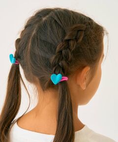 minimal / ミニマル ヘアゴム・シュシュ | ハートヘアゴム2個セット