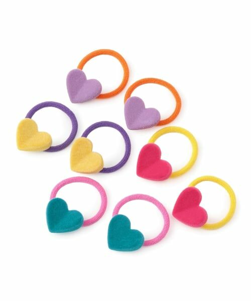 minimal / ミニマル ヘアゴム・シュシュ | ハートヘアゴム2個セット | 詳細5