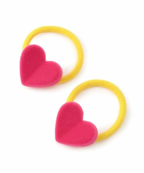 minimal / ミニマル ヘアゴム・シュシュ | ハートヘアゴム2個セット | 詳細6