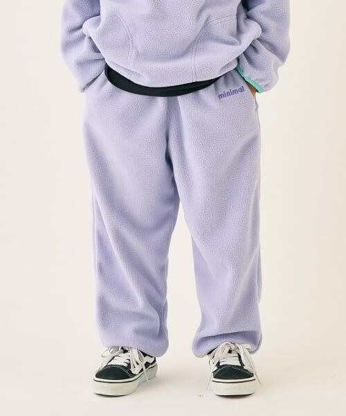 minimal / ミニマル その他パンツ | フリースイージーパンツ（ラベンダー）
