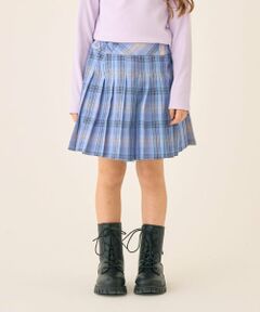 minimal / ミニマル ショート・ハーフ・半端丈パンツ | T/Rチェックプリーツキュロット