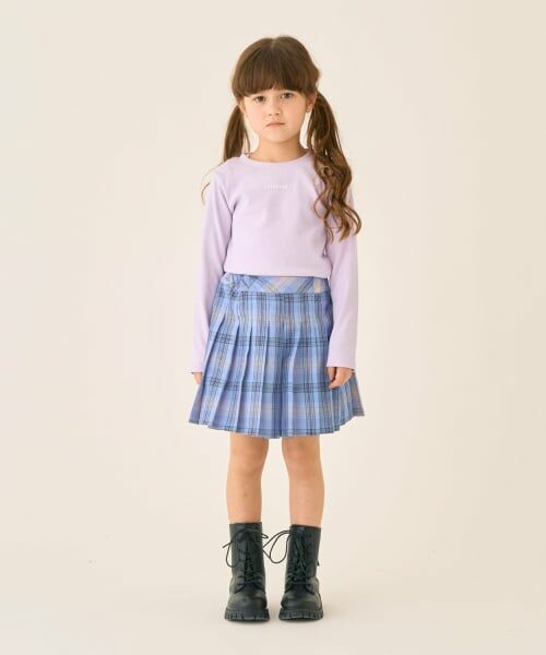 minimal / ミニマル ショート・ハーフ・半端丈パンツ | T/Rチェックプリーツキュロット | 詳細1