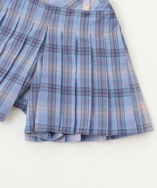 minimal / ミニマル ショート・ハーフ・半端丈パンツ | T/Rチェックプリーツキュロット | 詳細10