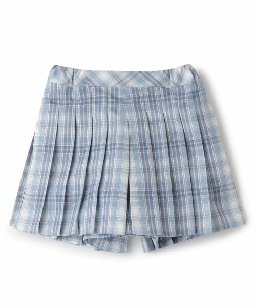 minimal / ミニマル ショート・ハーフ・半端丈パンツ | T/Rチェックプリーツキュロット | 詳細13