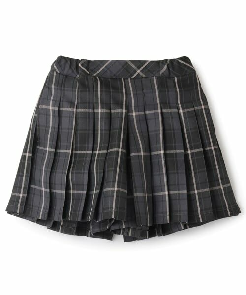 minimal / ミニマル ショート・ハーフ・半端丈パンツ | T/Rチェックプリーツキュロット | 詳細15