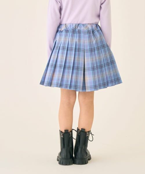 minimal / ミニマル ショート・ハーフ・半端丈パンツ | T/Rチェックプリーツキュロット | 詳細3