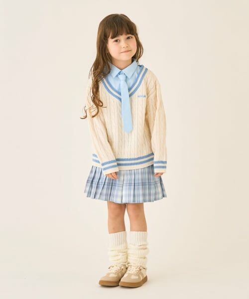 minimal / ミニマル ショート・ハーフ・半端丈パンツ | T/Rチェックプリーツキュロット | 詳細4