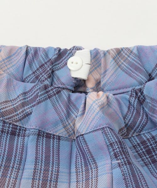 minimal / ミニマル ショート・ハーフ・半端丈パンツ | T/Rチェックプリーツキュロット | 詳細8