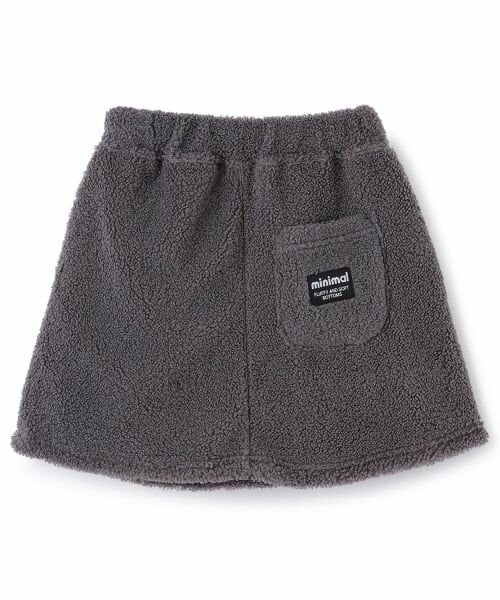 minimal / ミニマル ミニ・ひざ丈スカート | ボアスカート | 詳細1