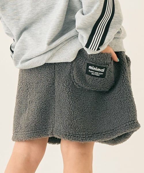 minimal / ミニマル ミニ・ひざ丈スカート | ボアスカート | 詳細17