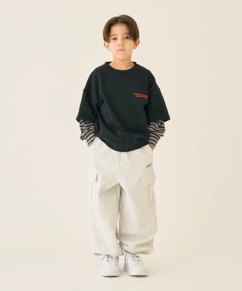 minimal / ミニマル その他パンツ | 【裏起毛】【綿100】スウェットカーゴパンツ | 詳細14