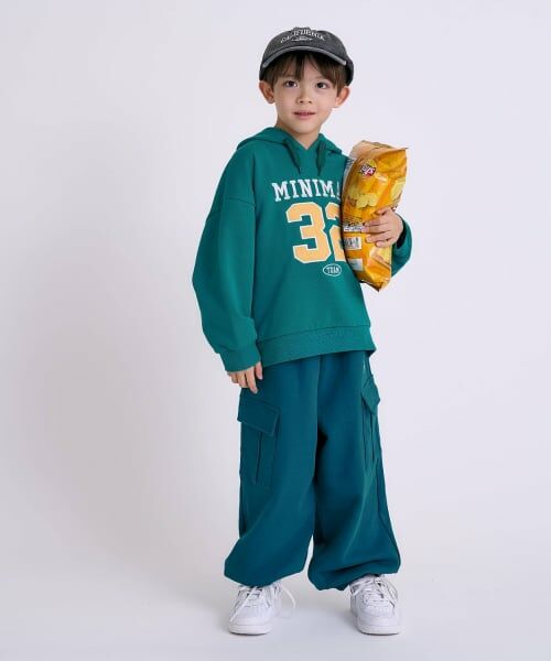 minimal / ミニマル その他パンツ | 【裏起毛】【綿100】スウェットカーゴパンツ | 詳細4