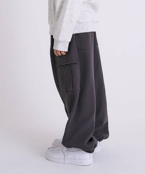 minimal / ミニマル その他パンツ | 【裏起毛】【綿100】スウェットカーゴパンツ | 詳細9