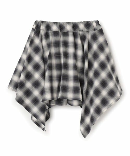minimal / ミニマル ショート・ハーフ・半端丈パンツ | チェックイレヘムスカート | 詳細11