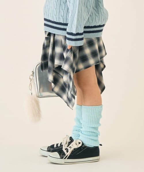 minimal / ミニマル ショート・ハーフ・半端丈パンツ | チェックイレヘムスカート | 詳細2