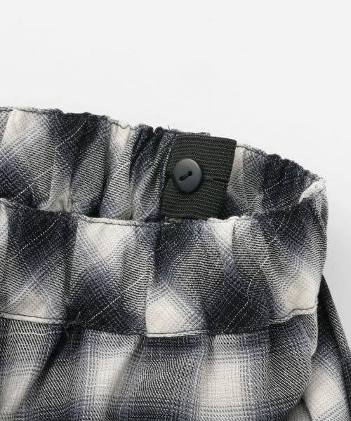 minimal / ミニマル ショート・ハーフ・半端丈パンツ | チェックイレヘムスカート | 詳細6