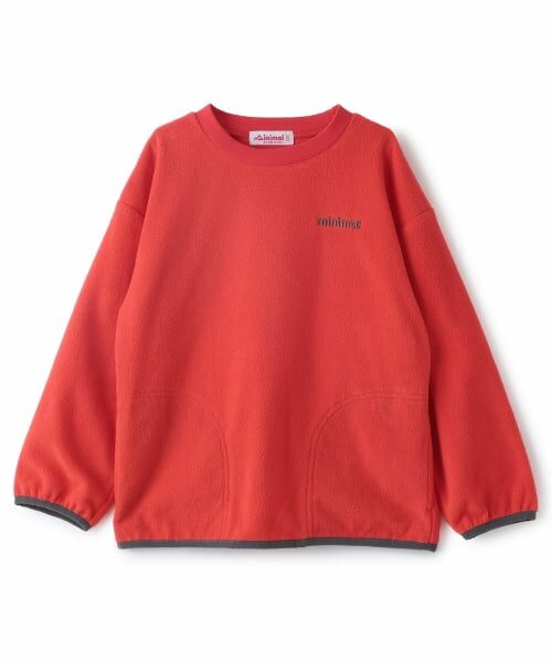 minimal / ミニマル Tシャツ | フリースプルオーバー（ダーク オレンジ）