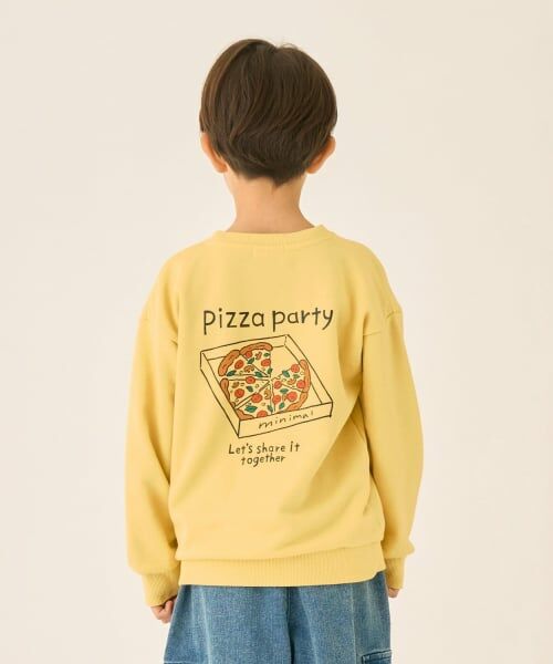 minimal / ミニマル スウェット | アソートプリントスウェット（カラシ）