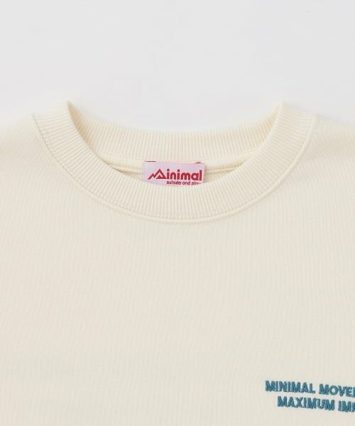 minimal / ミニマル スウェット | 袖レイヤード風スウェット | 詳細6