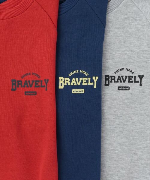 minimal / ミニマル スウェット | バックワッペンスウェット | 詳細3