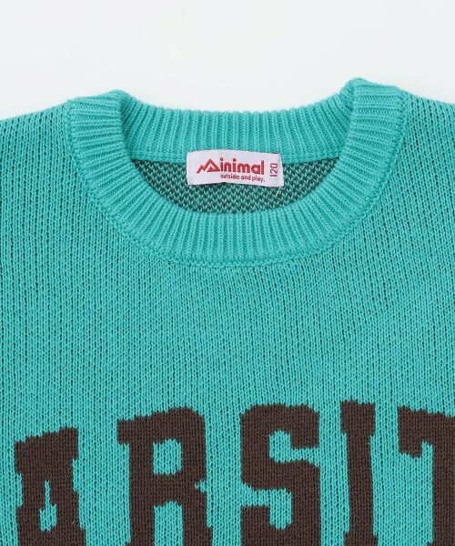 minimal / ミニマル ニット・セーター | 【マシンウォッシャブル】ロゴニット | 詳細2