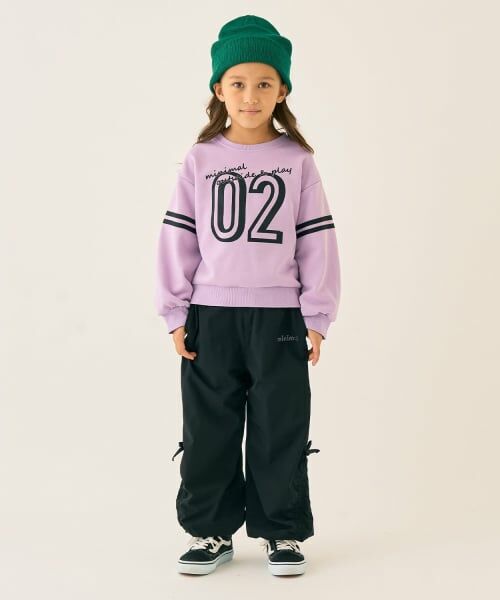 minimal / ミニマル スウェット | アソートフロッキーPT裏毛プルオーバー | 詳細14