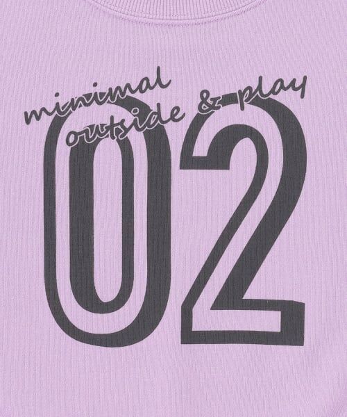 minimal / ミニマル スウェット | アソートフロッキーPT裏毛プルオーバー | 詳細3