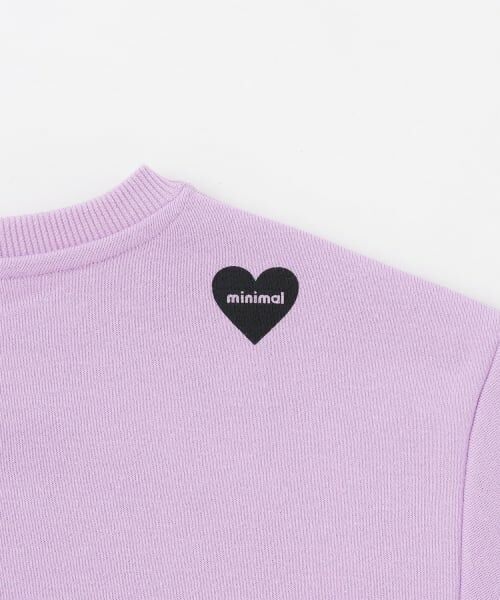 minimal / ミニマル スウェット | アソートフロッキーPT裏毛プルオーバー | 詳細6