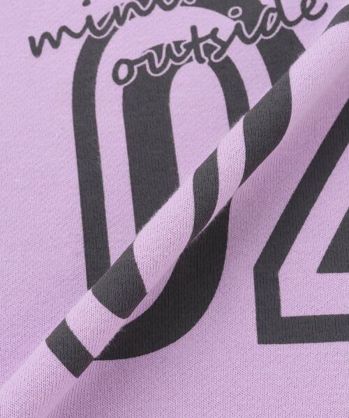 minimal / ミニマル スウェット | アソートフロッキーPT裏毛プルオーバー | 詳細7