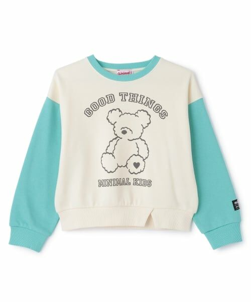 minimal / ミニマル スウェット | クマシリーズ裏毛プルオーバー | 詳細10