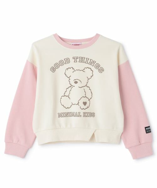 minimal / ミニマル スウェット | クマシリーズ裏毛プルオーバー | 詳細11