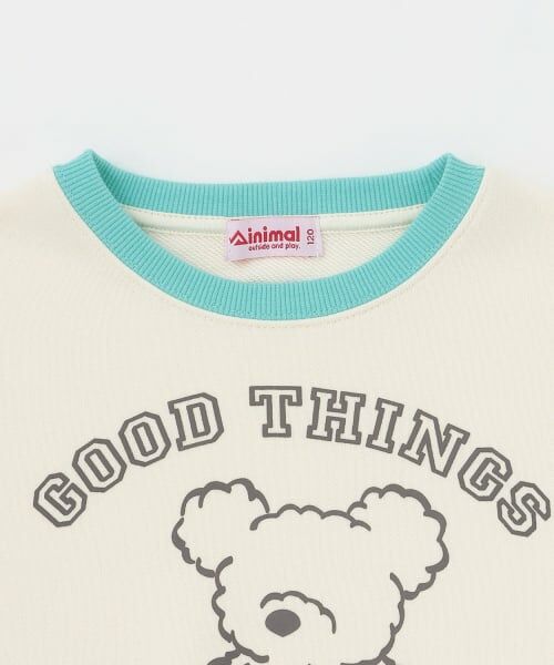 minimal / ミニマル スウェット | クマシリーズ裏毛プルオーバー | 詳細2