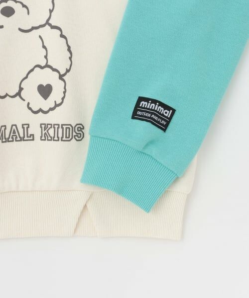 minimal / ミニマル スウェット | クマシリーズ裏毛プルオーバー | 詳細4