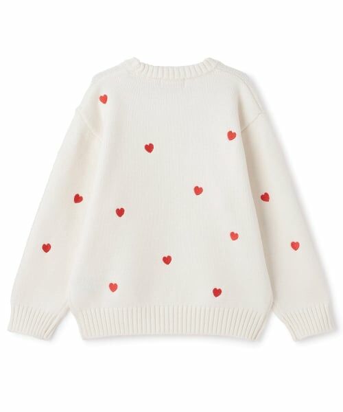 minimal / ミニマル ニット・セーター | ハート刺しゅうニット | 詳細1